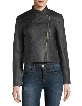 Laverapelle Women's Genuine Lambskin Leather Jacket (Rocker Jacket) - 1821078 Laverapelle Women's Genuine Lambskin Leather Jacket (Rocker Jacket) - 1821078