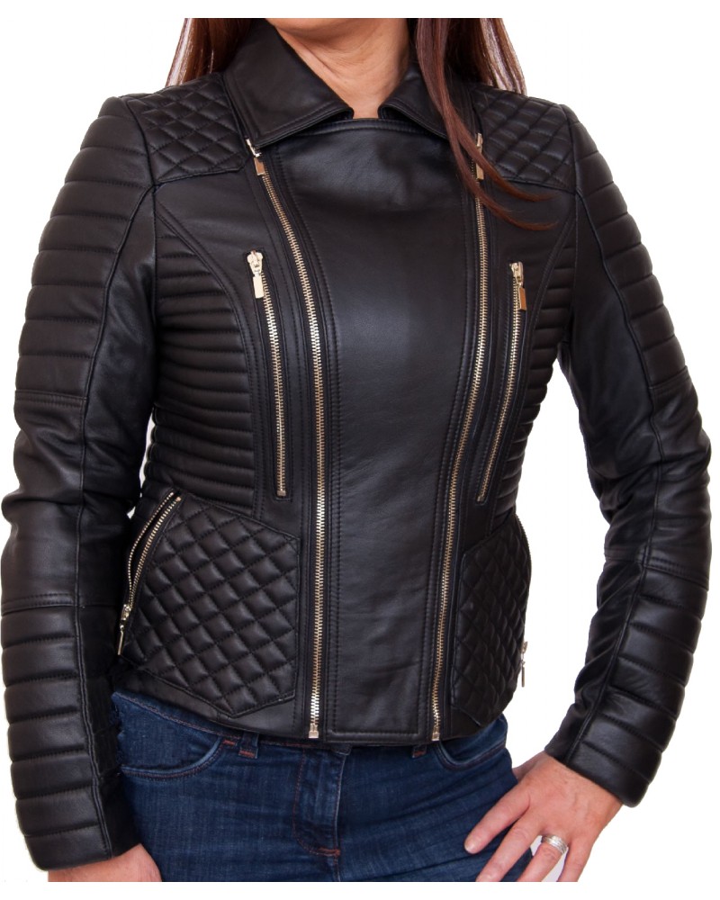 Laverapelle Women's Genuine Lambskin Leather Jacket (fencing Jacket) - 1821088