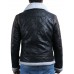 Laverapelle Men's Genuine Lambskin Leather Jacket (Black, Patchwork) - 2001022 Laverapelle Men's Genuine Lambskin Leather Jacket (Black, Patchwork) - 2001022
