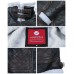 Laverapelle Men's Genuine Lambskin Leather Jacket (Black, Patchwork) - 2001022 Laverapelle Men's Genuine Lambskin Leather Jacket (Black, Patchwork) - 2001022