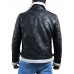 Laverapelle Men's Genuine Lambskin Leather Jacket (Black, Patchwork) - 2001023 Laverapelle Men's Genuine Lambskin Leather Jacket (Black, Patchwork) - 2001023