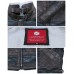 Laverapelle Men's Genuine Lambskin Leather Jacket (Black, Patchwork) - 2001024 Laverapelle Men's Genuine Lambskin Leather Jacket (Black, Patchwork) - 2001024