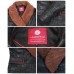 Laverapelle Women's Genuine Lambskin Leather Coat (Patchwork) - 2022040 Laverapelle Women's Genuine Lambskin Leather Coat (Patchwork) - 2022040