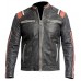Laverapelle Men's Genuine Lambskin Leather Jacket (Black, Racer Jacket) - 2401004 Laverapelle Men's Genuine Lambskin Leather Jacket (Black, Racer Jacket) - 2401004
