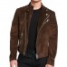 Laverapelle Men's Genuine Cow suede Leather Jacket (Black, Double Rider Jacket) - 2401006 Laverapelle Men's Genuine Cow suede Leather Jacket (Black, Double Rider Jacket) - 2401006