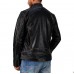 Laverapelle Men's Genuine Cow Ruboff Leather Jacket (Black, Biker Jacket) - 2401010 Laverapelle Men's Genuine Cow Ruboff Leather Jacket (Black, Biker Jacket) - 2401010