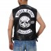 Laverapelle Men's Label Black Society Leather Waistcoat (Black, Biker Vest) - 2403001
