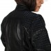 Laverapelle Women's Genuine Lambskin Round Collar Leather Racer Jacket Laverapelle Women's Genuine Lambskin Round Collar Leather Racer Jacket
