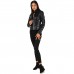 Laverapelle Women's Genuine Lambskin Round Collar Leather Biker Jacket