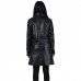 Laverapelle Women's Genuine Lambskin Classic Buttoned Leather Coat Laverapelle Women's Genuine Lambskin Classic Buttoned Leather Coat