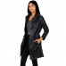 Laverapelle Women's Genuine Lambskin Classic Buttoned Leather Coat Laverapelle Women's Genuine Lambskin Classic Buttoned Leather Coat