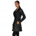 Laverapelle Women's Genuine Lambskin Tailored Buttoned Leather Coat Laverapelle Women's Genuine Lambskin Tailored Buttoned Leather Coat