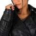 Laverapelle Women's Genuine Lambskin Belted Leather Pea Coat Laverapelle Women's Genuine Lambskin Belted Leather Pea Coat