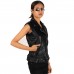 Laverapelle Women's Genuine Lambskin Biker Style Leather Vest Laverapelle Women's Genuine Lambskin Biker Style Leather Vest