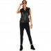 Laverapelle Women's Genuine Lambskin Biker Style Leather Vest Laverapelle Women's Genuine Lambskin Biker Style Leather Vest