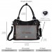 Laverapelle Women's Calla lily Genuine Leather Crossbody Hobo style Handbag - 2428002