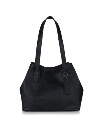 Laverapelle Women's Amaryllis Genuine Leather Tote Shoulder Handbag - 2428006