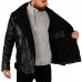 Laverapelle Men’s Biker Style Shearling Lambskin Leather Jacket (Black, Double Rider Jacket) - 2501005 Laverapelle Men’s Biker Style Shearling Lambskin Leather Jacket (Black, Double Rider Jacket) - 2501005