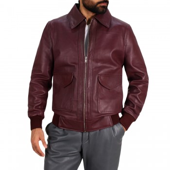 Laverapelle Men's Genuine Lambskin Classic Bomber Jacket