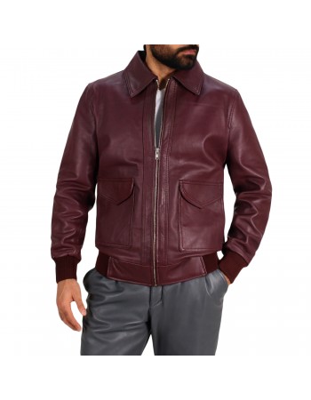 Laverapelle Men's Genuine Lambskin Classic Bomber Jacket