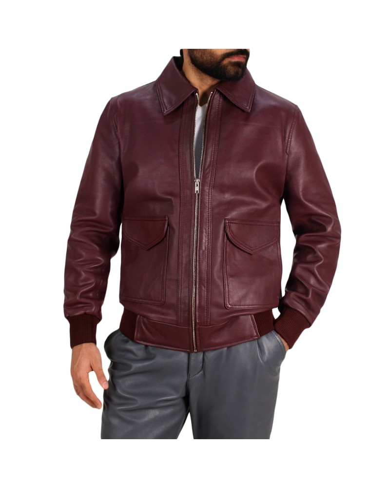 Laverapelle Men's Genuine Lambskin Classic Bomber Jacket Laverapelle Men's Genuine Lambskin Classic Bomber Jacket