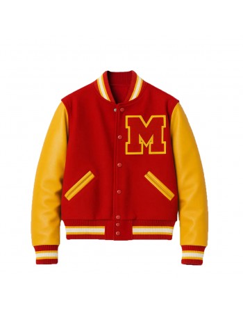 Michael Jackson Letterman Thriller Varsity Jacket | King of Pop Tribute Retro Pop Icon