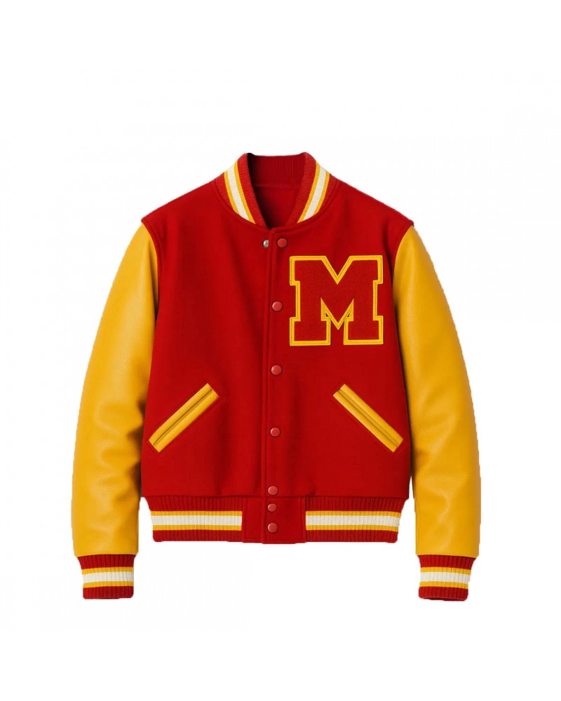 Michael Jackson Letterman Thriller Varsity Jacket | King of Pop Tribute Retro Pop Icon Michael Jackson Letterman Thriller Varsity Jacket | King of Pop Tribute Retro Pop Icon