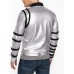 Michael Jackson Bad Tour Silver Buckle Sleeve Jacket | Iconic Stage Punk Style Michael Jackson Bad Tour Silver Buckle Sleeve Jacket | Iconic Stage Punk Style
