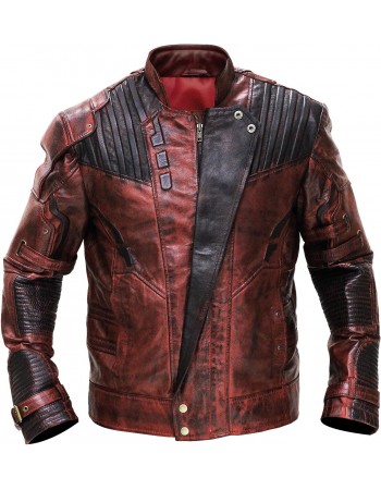 Laverapelle Men's Chris Pratt Guardians of the Galaxy Star lord Leather Jacket