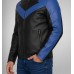 Batman Arkham Knight Nightwing Stylish Cosplay Motorcycle Leather Jacket Batman Arkham Knight Nightwing Stylish Cosplay Motorcycle Leather Jacket