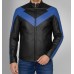 Batman Arkham Knight Nightwing Stylish Cosplay Motorcycle Leather Jacket Batman Arkham Knight Nightwing Stylish Cosplay Motorcycle Leather Jacket