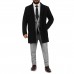 Laverapelle Men’s Merino Wool Melton Over Coat - 2602002 Laverapelle Men’s Merino Wool Melton Over Coat - 2602002