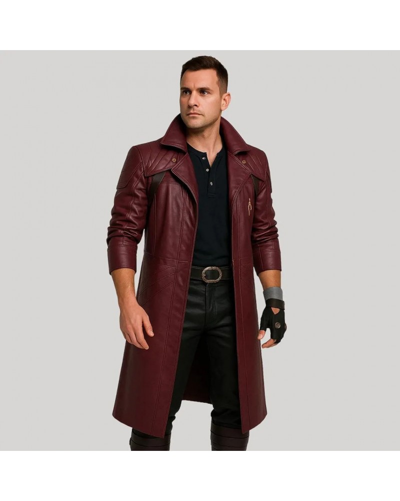 Laverapelle Dante Inspired Devil Hunter Leather Trench Coat Laverapelle Dante Inspired Devil Hunter Leather Trench Coat