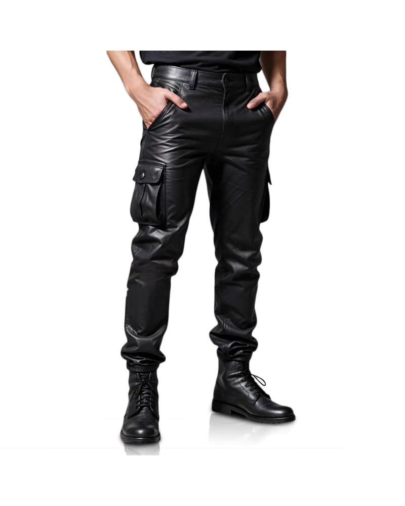Laverapelle Classic Cargo Leather Pants Laverapelle Classic Cargo Leather Pants