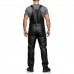 Laverapelle Men's Genuine Lambskin Leather Overalls (Black, Jumpsuit) - 2607002 Laverapelle Men's Genuine Lambskin Leather Overalls (Black, Jumpsuit) - 2607002