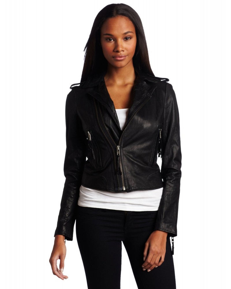 Laverapelle Women's Genuine Lambskin Leather Jacket (Rocker Jacket) - 1521764 Laverapelle Women's Genuine Lambskin Leather Jacket (Rocker Jacket) - 1521764