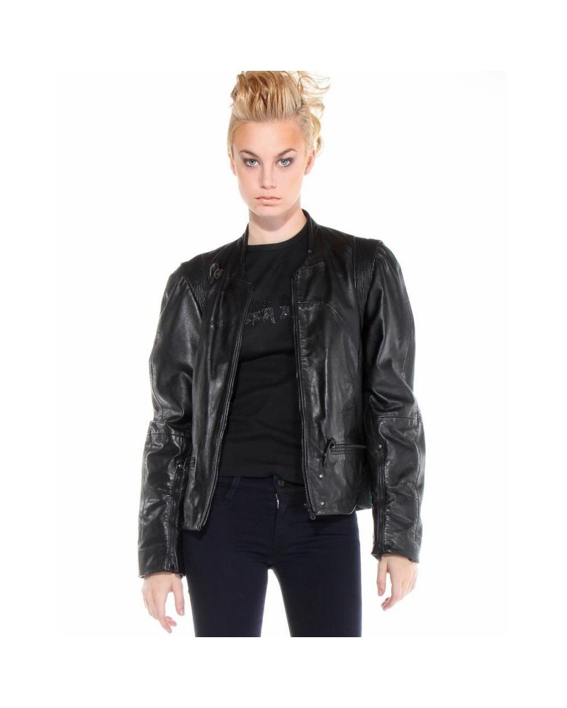 Laverapelle Women's Genuine Lambskin Leather Jacket (Fencing Jacket) - 1521744