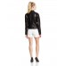 Laverapelle Women's Genuine Lambskin Leather Jacket (Double Rider Jacket) - 1521716