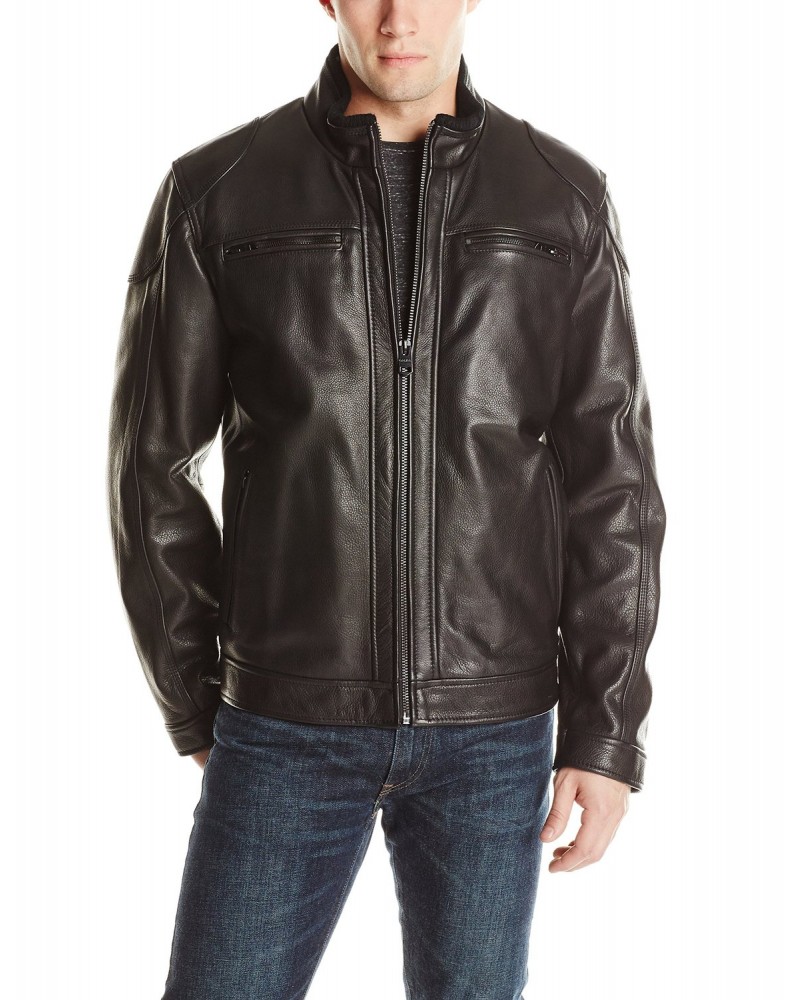 Laverapelle Men's Genuine Lambskin Leather Jacket (Racer Jacket) - 1501529 Laverapelle Men's Genuine Lambskin Leather Jacket (Racer Jacket) - 1501529
