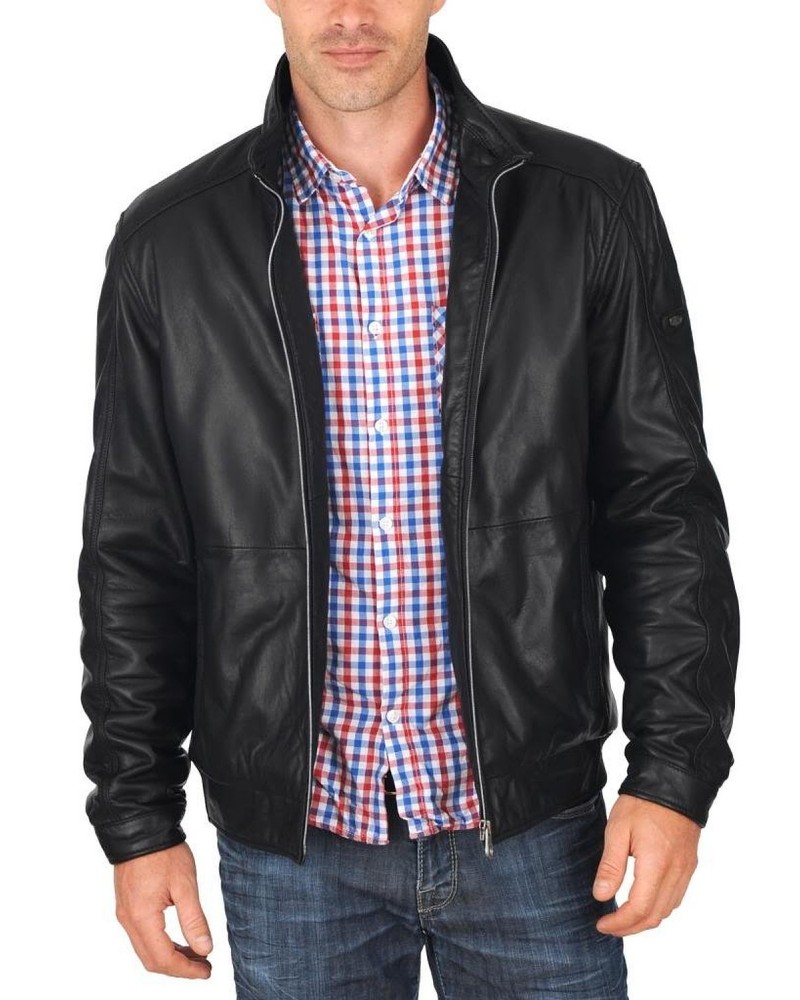Laverapelle Men's Genuine Lambskin Leather Jacket (Classic Jacket) - 1501609 Laverapelle Men's Genuine Lambskin Leather Jacket (Classic Jacket) - 1501609
