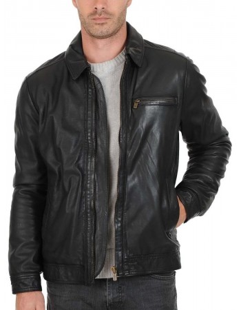 Laverapelle Men's Genuine Cowhide Leather Jacket (Aviator Jacket) - 1501584 Laverapelle Men's Genuine Cowhide Leather Jacket (Aviator Jacket) - 1501584