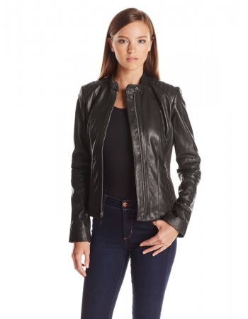 Laverapelle Women's Genuine Lambskin Leather Jacket (Fencing Jacket) - 1521699 Laverapelle Women's Genuine Lambskin Leather Jacket (Fencing Jacket) - 1521699