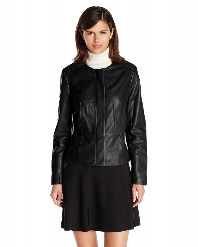 Laverapelle Women's Genuine Lambskin Leather Jacket (Fencing Jacket) - 1521720 Laverapelle Women's Genuine Lambskin Leather Jacket (Fencing Jacket) - 1521720