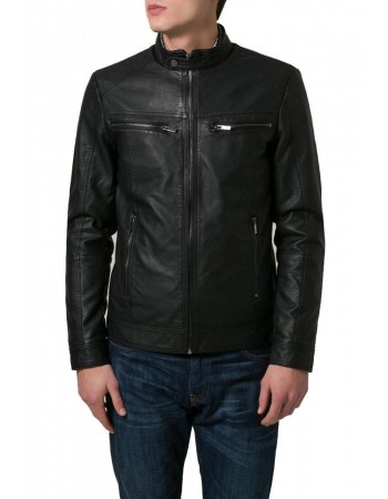 Laverapelle Men's Genuine Lambskin Leather Jacket (Racer Jacket) - 1501517 Laverapelle Men's Genuine Lambskin Leather Jacket (Racer Jacket) - 1501517