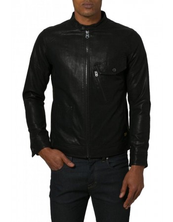 Laverapelle Men's Genuine Lambskin Leather Jacket (Classic Jacket) - 1501057