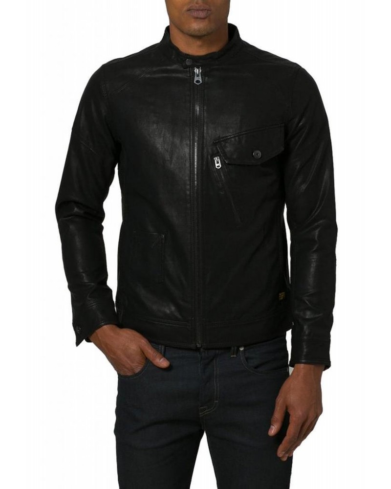 Laverapelle Men's Genuine Cowhide Leather Jacket (Racer Jacket) - 1501550 Laverapelle Men's Genuine Cowhide Leather Jacket (Racer Jacket) - 1501550