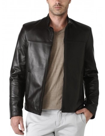 Laverapelle Men's Genuine Lambskin Leather Jacket (Classic Jacket) - 1501083