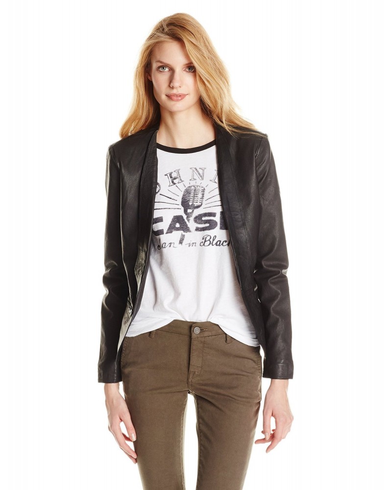 Laverapelle Women's Genuine Lambskin Leather Jacket (Blazer Jacket) - 1521725