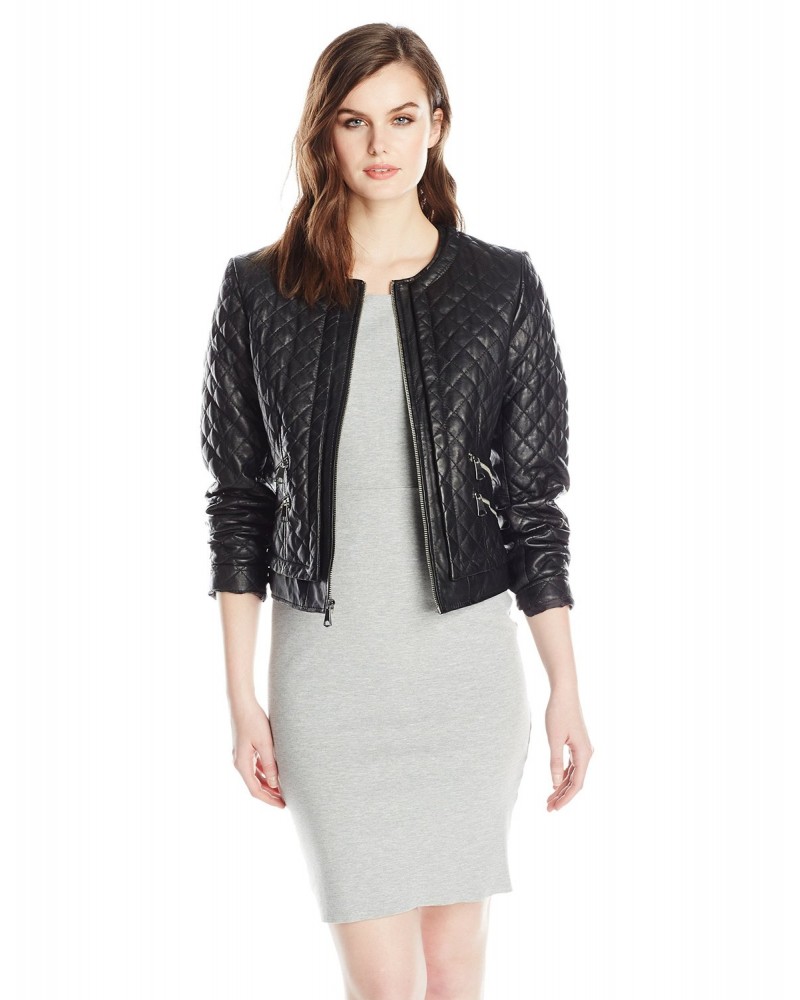 Laverapelle Women's Genuine Lambskin Leather Jacket (Quilted Jacket) - 1521711 Laverapelle Women's Genuine Lambskin Leather Jacket (Quilted Jacket) - 1521711