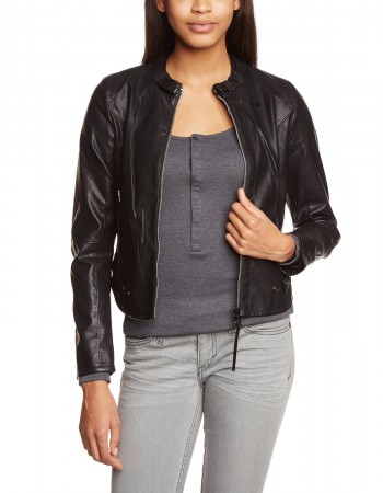 Laverapelle Women's Genuine Lambskin Leather Jacket (Racer Jacket) - 1521723